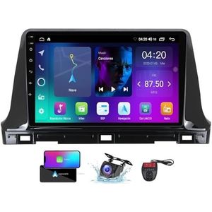 Android 13 GPS-Autoradio voor Kia Seltos SP2 2019-2023 9 inch Touchscreen met Bluetooth 5.0/SWC/FM RDS DAB+ Radio/Carplay Android Auto/DSP Video Stereo Speler + DVR Achtercamera(NF-1)