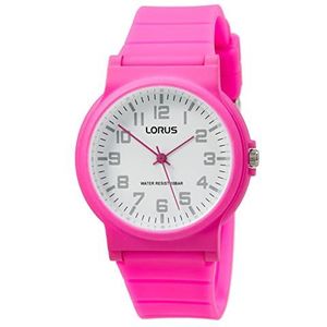 Lorus analoog kwarts horloge, roze, Kids