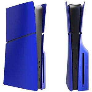 Voor PS5 SLIM Digitaal/Optische Drive Edition Console Case Voor PS5 SLIM Optische Drive Vervangende Case, Beschermhoes Shell Vervanging Game Console Accessoires (Optische Drive Versie Blauw)