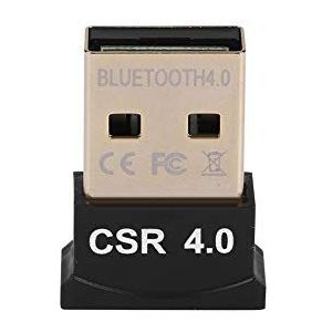ASHATA Bluetooth USB-adapter, CSR4.0 draadloze stick voor PC, headset, printer