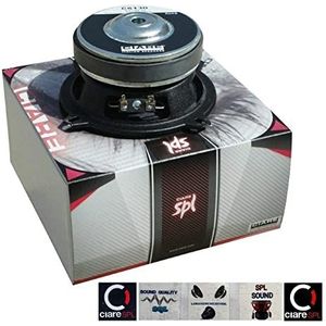 1 CIARE CS130 subwoofer 30 + 30 watt rms 90 + 90 watt max 5"" 13,00 cm 130 mm diameter dvc dubbele spoel 4 + 4 ohm autodeurdeuren in motorkap, 1 stuk