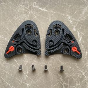 Motorhelm vizier lens, Helmvizier, Z8 Shield Buckle Gear Base Plate for SHOEI RF1400 NXR2 CWR-F2 Helmvizier Base Plate Helmonderdelen Accessoires Als foto