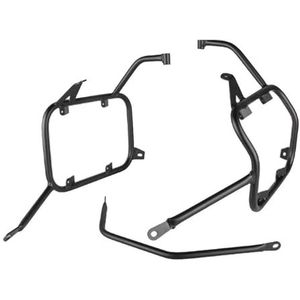 Achterrekken Motorfiets Voor F800gs Voor F700gs 2009-2017 Motorfiets Kofferrek Bagage Zijkoffer Beugel Zadeltas Ondersteuning Bagagedrager Motorfiets(Black)