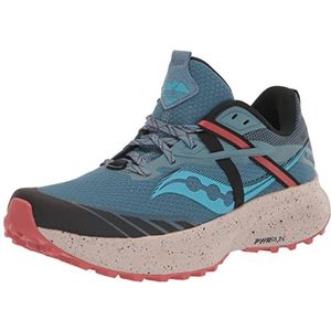 Saucony Dames Ride 15 Tr Hardloopschoen, Mist/Ember, 39 EU, Mist Ember, 39 EU