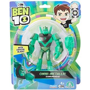 BEN61000 Ben 10 Actiefiguren Metallic Thema - Diamond Head