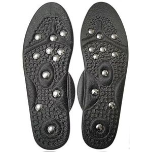 Acupressuur Magnetische Binnenzool, Magnetische Binnenzool Reflexologie Pijnbestrijding, Voetsteun Magnetische Binnenzool, Magnetische Massagetherapie Binnenzool, L (41-48）