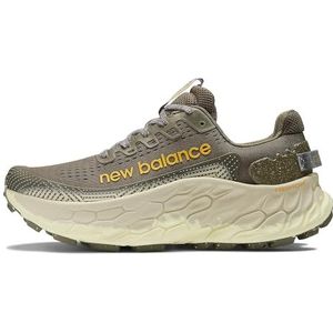 New Balance Fresh Foam X More Trail V3 Hardloopschoenen voor dames, Donkere camouflagekleur, donkergroen (Olivine Lichen Green), 40.5 EU