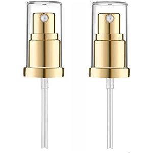 Vervangende dispenser kop fundering, 2 stuks vervangende foundationpomp navulcontainer pomp voor Estee Lauder Double Wear Foundation