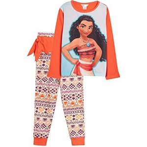 Disney Meisjespyjama's met moana-jurk voor meisjes, volledige lengte voor kinderen, nachtkledingset, Meerkleurig, 2-3 Jaar