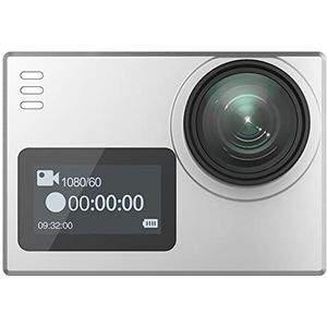 Action Camera 4K Wifi Gyro Anti-shake 30M waterdicht 1080p Ultra HD 2"" Touch Screen Sport DV(Size:Standard,Color:Silver)