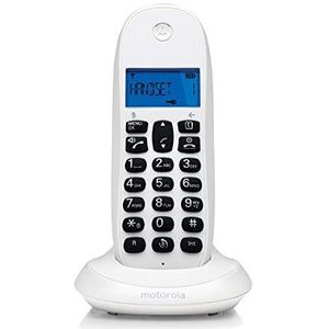 Telefoon Inalambrico DECT MOTOROLA C1001 Blanco