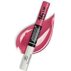 Dermacol - Lip Colour 16 hours Long 2v1 color lip gloss, and 4.8 g odstín 6 -