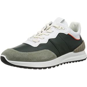 ECCO Heren Astir Retro Sneaker, Vetiver Zeewirwar helder wit calendula, 45.5/46 EU