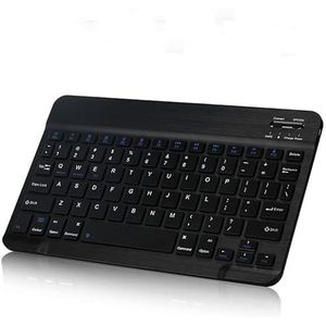 Ziyan Bluetooth Toetsenbord, Draadloos, Ultralicht en Dun, Draagbaar, Compatibel met Mini, Android, MacOS, Windows, Tablets, PC, Smartphone