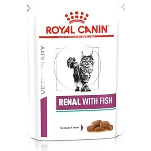 Royal Canin Renal Fernal Tuna Cat Food - Package of 12 x 85 GR - Total: 1020 gr