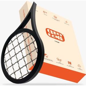 Borstel voor krullend haar | Twistspons van staal | Magische haarborstel voor dames en heren | Haarkruller | Afro haarspons | CURLY COMB Grote afrokam