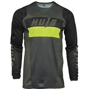 Heren fiets, heren Mtb lange mouwen Jersey, wielertrui heren mountainbike Motocross Jersey lange MTB T-shirt fietskleding (stijl-08, S)