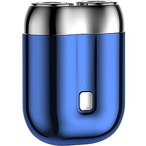 Elektrisch scheermes voor mannen | Oplaadbaar gezichtsscheerapparaat | Draagbare mini elektrische baardtrimmer, Type-C snel opladen mini-scheerapparaat, geschikt voor vriend, vader Tongfeng