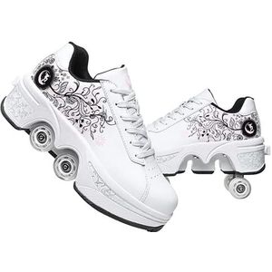 Schoenen - Hardloopschoenen - Vervormingsrollers 2 in 1 - Voor Kinderen en Dames