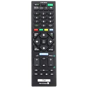 ALLIMITY RM-ED054 - Vervangende Afstandsbediening - Compatibel met Sony TV KDL-32R420A KDL-32R421A KDL-32R423A KDL-32R424A KDL-40R470A KDL-40R471A KDL-40R473A KDL-40R474A KDL-46R470A KDL-46R473A KD-43XE7077 KDL-26EX550