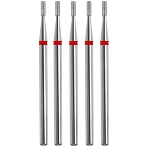 Mozulon 5 stuks nagelriemboor, professionele nagelriemboor, 3/32 inch(Chocolate)