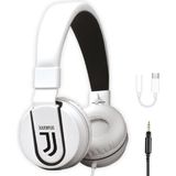 TECHMADE Muts | ON-EAR | met draad | wit/zwart | Juventus Football Team