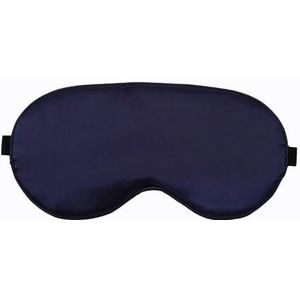 Zijde slaapmasker, Zijden slaapmaskers for de ogen Zijden slaapmasker for de ogen(Dark Blue)