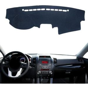 Auto Dashboard Cover Beschermend Vermijd Licht Tapijt Auto Dashboard Mat Anti-UV Antislip Accessoires geschikt voor KIA Sorento 2010 2011 2012 XM