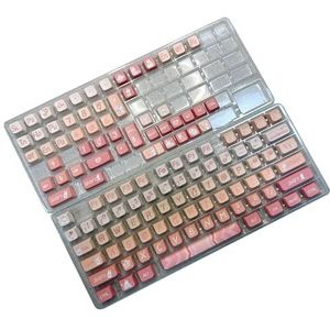 KUAIYIJU 126 Key Keycap Key Voltooit Set Sakuras Dye Sublimatie Voor Mechanische Toetsenborden