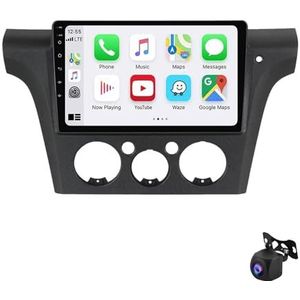 Android 12 autoradio 9"" Touchscreen Auto Stereo voor Mitsubishi Outlander 1 2002-2008 Ingebouwde Carplay Android Auto Ondersteunt WiFi GPS Bluetooth USB Stuurbediening/Mirror Link/achteruitrijcamera(C