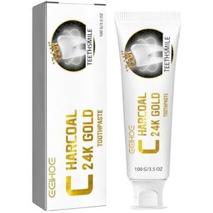 Tandpasta Met Actieve Kool For Het Bleken Van Tanden | Diepe Reiniging Van Gele Vlekken, Frisse Adem En Bescherming Van De Mondgezondheid(2PCS)