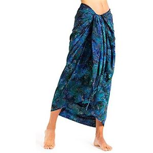 PANASIAM Sarong B204 blue green, L