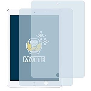 BROTECT 2x Antireflecterende Beschermfolie voor Apple iPad Air/Air 2 / Pro (9.7) Anti-Glare Screen Protector, Mat, Ontspiegelend