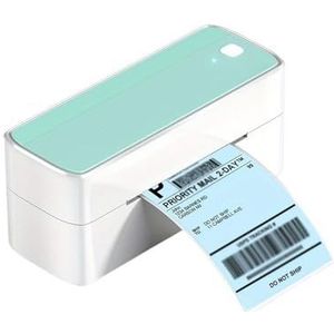 PM 241 BT Verzendingsprinter Draadloze Thermische Labelprinter For Kleine Bedrijven, Compatibel Met Telefoon En Computer Helder Afdrukken(Green)
