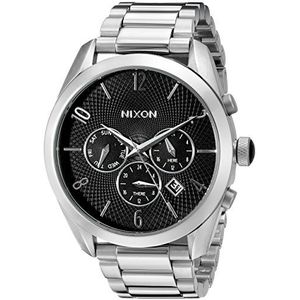 Nixon dames chronograaf kwarts horloge met roestvrij stalen armband A366-000-00