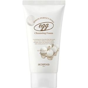 SKINFOOD Crème Nettoyante Éclat Anti-pores dilatés Egg White Pore Foam 150ml