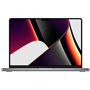 Apple MacBook Pro, 2021 met M1 Pro Chip (16-inch, 16GB RAM, 1TB SSD-opslag) QWERTY Dutch Spacegrijs (Refurbished)