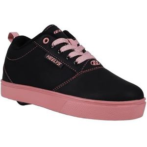 Heelys PRO 20 Prints, schoenen met wielen, zwart lichtroze, 35 EU