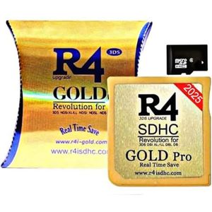 2021 3DS Update Gouden Versie R4ISDHC SDHC Dual Core R4 TF Sd kaart Adapter voor DS DSI 2DS 3DS NDS Nieuwe 3DSLL (Real Time Save)
