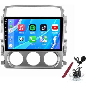 Android 14 Autoradio Sat Navi voor S-uzuki Liana(2006-2013) 9 Inch Touchscreen Multimedia Speler met Draadloze Carplay GPS Navigatie FM RDS Bluetooth 5G-WiFi SWC DSP,M120s