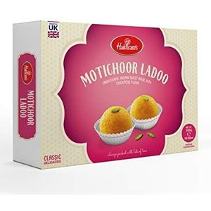 Haldiram's Motichoor Ladoo 300g populaire Indiase snoepjes bij elke gelegenheid Rijke smaak / dessert / zoete geschenken / festival / feesten