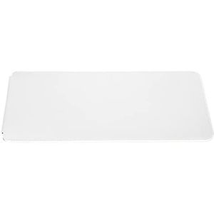 Toetsenbordhoes van Imitatieleer, Gemakkelijk Mee Te Nemen, Stofdicht, Compact, Superdun Toetsenbord, Draagtas, Toetsenbordtas voor Thuiskantoorreizen (wit+zilver)