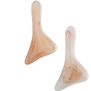 Hars GuaSha Massage Schrapen voor Massager Schraaptherapie Acupoint Acupressuur Gezicht Hals Lichaam Bijenwas Guasha Schraper 1 Stks (Kleur: 1 STKS Getoond)
