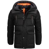 Jas - Effen - Warm Gevoerd - Normale Pasvorm