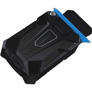 Draagbare Laptop Koeler Luchtextract Blazende Wind Koelventilator USB Koeler Voor 15 15.6 17 Inch Laptop Snelheid Verstelbare(A)