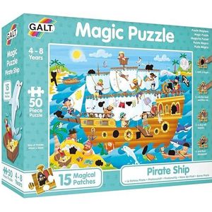 Galt Toys, Magic Puzzle - Pirate Ship, Magic Jigsaw Puzzle, Ages 4 Years Plus