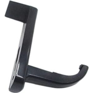Eioflia Hoofdtelefoon Stand Plastic Internet Bar Headset Stand Monitor Edge Headset Hanger Haak Houder met Terug Lijm Zwart Hoofdtelefoon Stand Plastic Internet