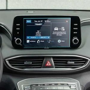 GPS schermbeschermer folie Gehard Glas Screen Protector Voor Hyundai Voor Santa Fe TM 2022 Autonavigatie Radio 9H Gehard Glas Scherm beschermende Film (Size : For 8 inch)