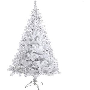 BAFYLIN Kunstkerstboom, dennenboom, kerstboom, decoratieve boom, kunstboom (wit, 150 cm)