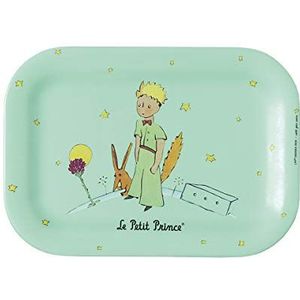 Petit Jour Paris – PP972VP – mini-dienblad groen Le Petit Prince – voor het serveren van een kleine thee zonder kruimels